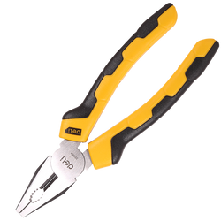 Szczypce uniwersalne (kombinerki) Deli Tools EDL2008, 8" (żółte)